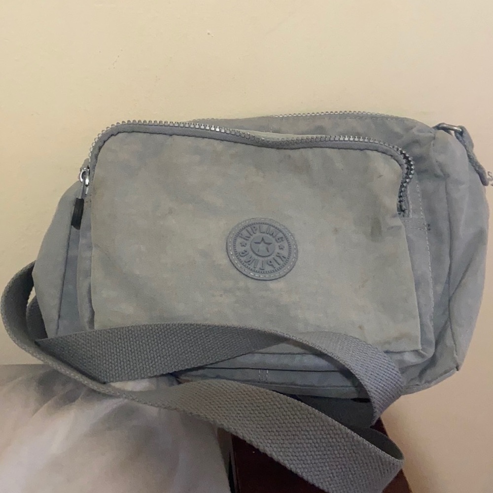 Grey Kipling Bag
